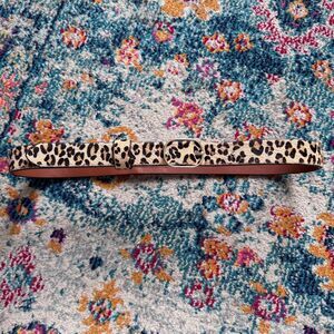 Halogen 100% Calf Hair Belt‎ Trouser Fit Size Medium